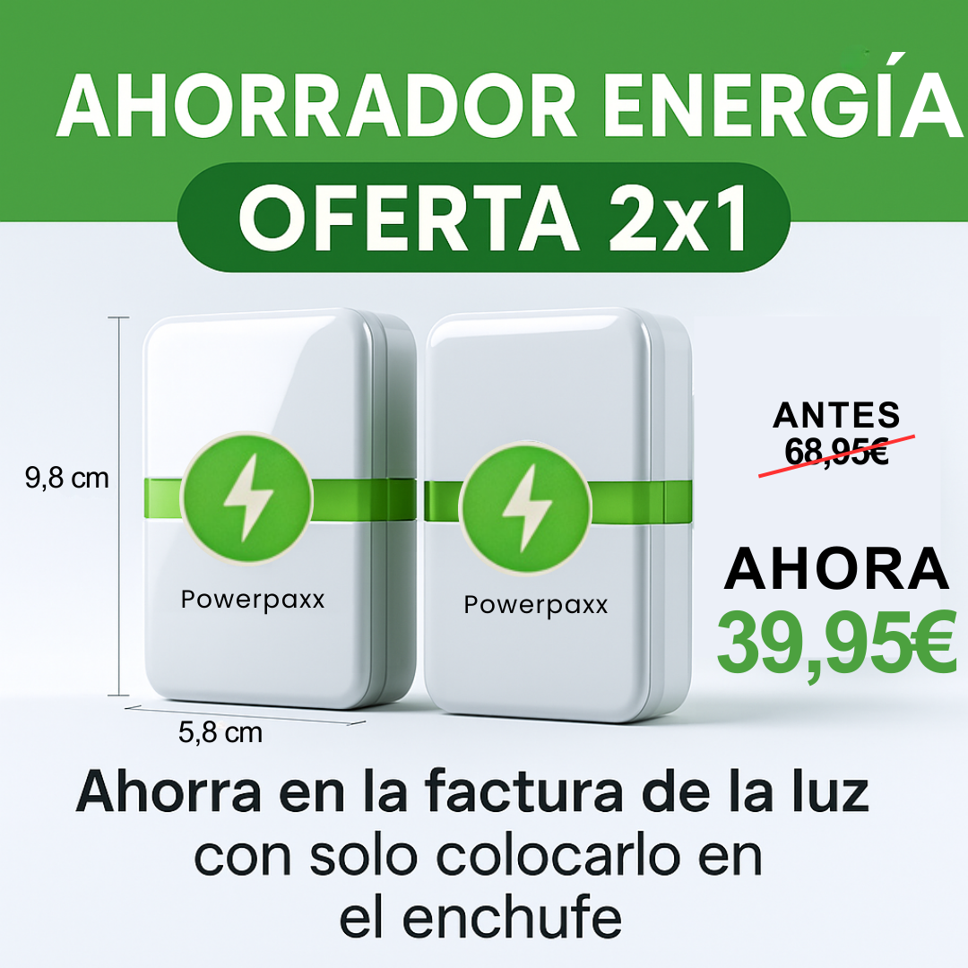 Dispositivo de ahorro en la factura de la luz | Ahorro energético POWERPAXX™